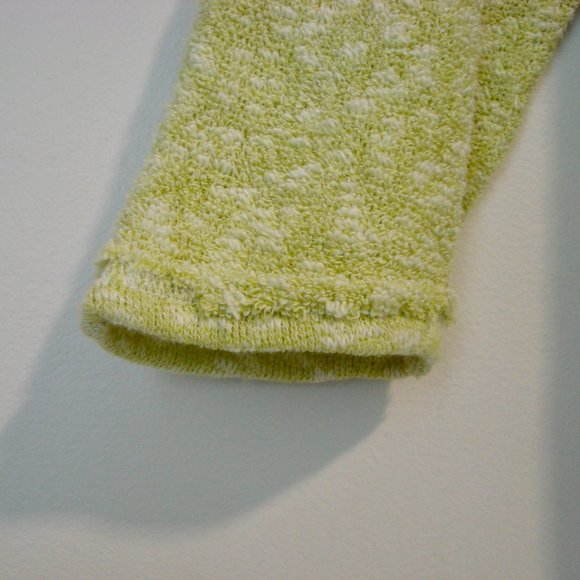 Urban Outfitters Sweater Out From Under Jada Slouchy Knubby Lime Size XS Small - Picture 7 of 14